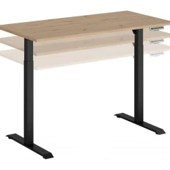 Skrivbord elektriskt 160 cm bred - Ek