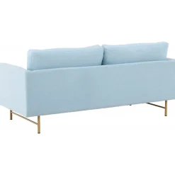 Sky 3-sits soffa - Babyblå/Whitewash
