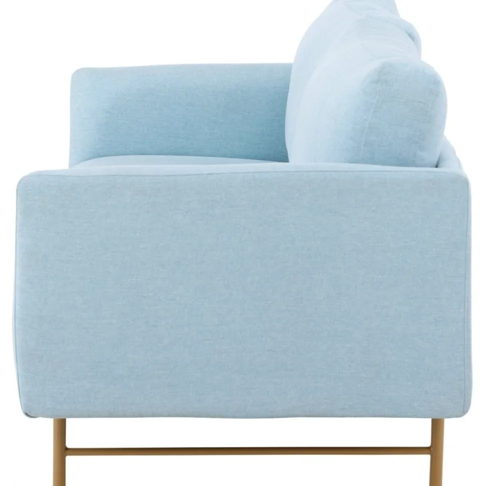 Sky 3-sits soffa - Babyblå/Whitewash