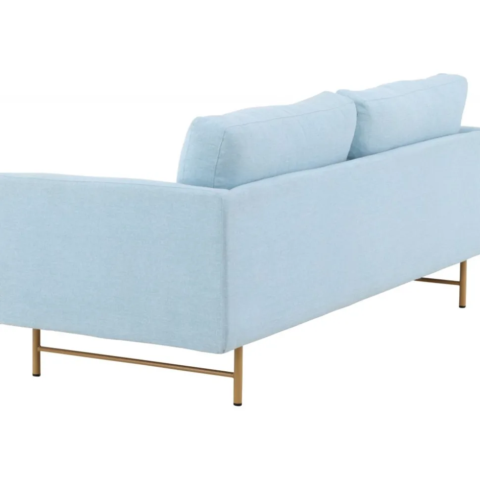 Sky 3-sits soffa - Babyblå/Whitewash