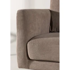 Sky 3-sits soffa - Svart/brun