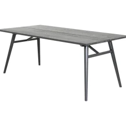 Sleek matbord 195 cm - Svart