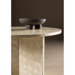 Smögen soffbord Ø70 cm - Ljusgrå