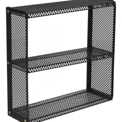 Smilla vägghylla svart 60x60 cm