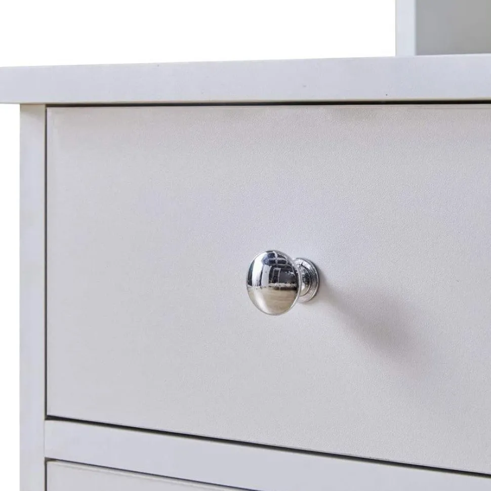 Sminkbord med belysning och stol - Babe