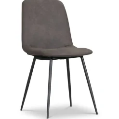 Smokey matgrupp, runt matbord med 4 st matstolar - Vintage + 4.00 x Stolsdyna