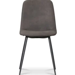 Smokey matstol - Gråbrun vintage