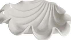 Snäcka serveringsfat 24 cm - Beige