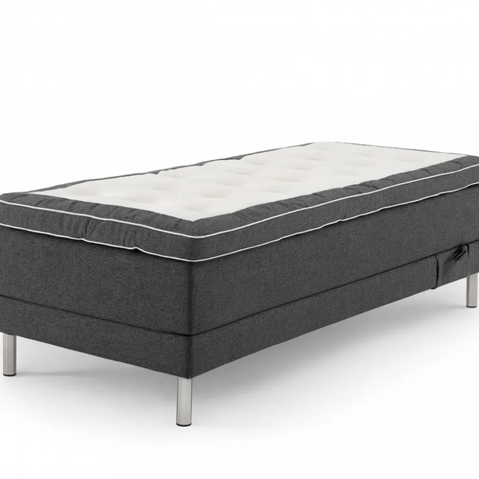 Säng ställbar 90x200cm - Mörkgrå - Dream