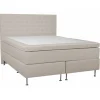 Säng 160x200 cm beige 5-zoner
