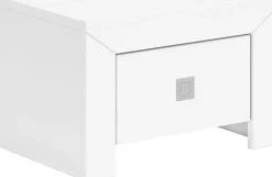 Sängbord golvmodell Vit