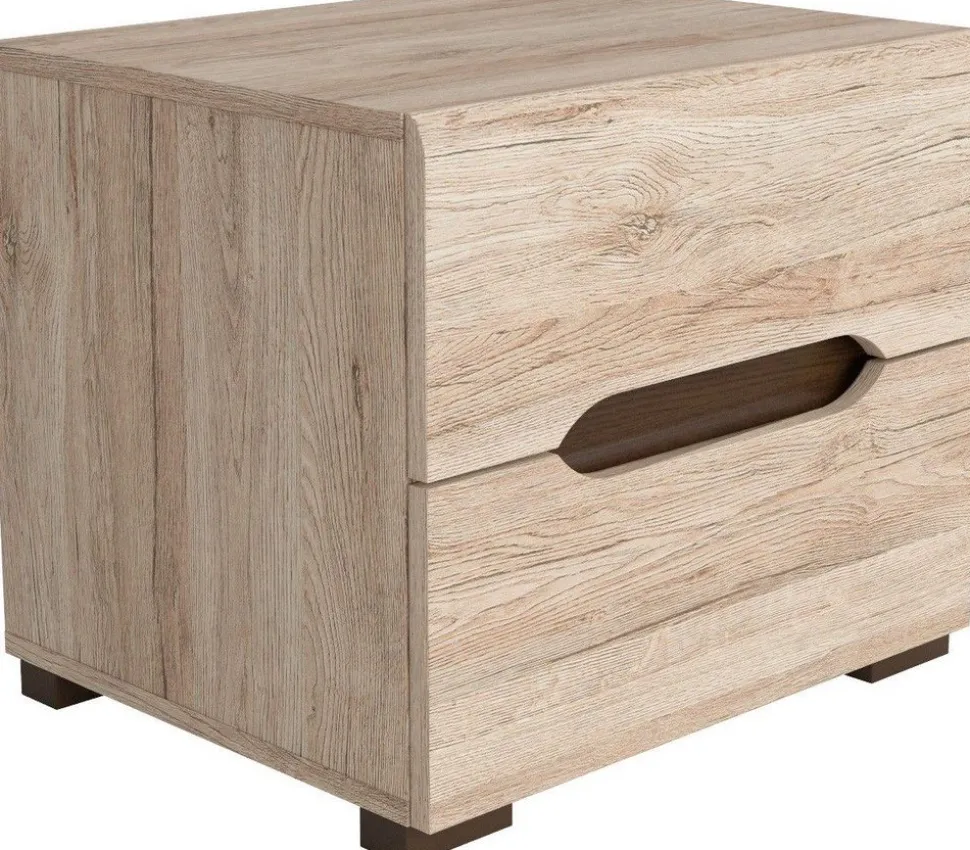 Sängbord i ekfanèr