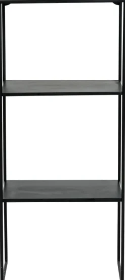 Sängbord i metall - Svart