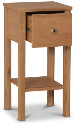 Sängbord i oljad ek - Sandhamn + Möbeltassar