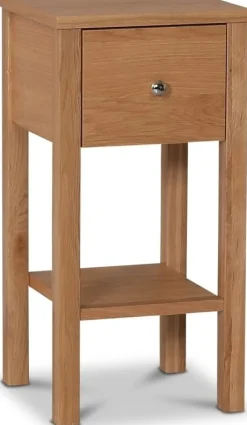 Sängbord i oljad ek - Sandhamn + Möbeltassar