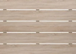 Sänggavel 185 - Vitpigmenterad ek