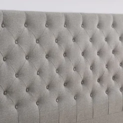 Sänggavel grå 160 cm bred