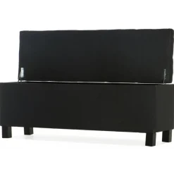 Sängkista Rönnö 180 cm - Turkos sammet