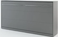 Sängskåp 90x200 cm fällbar säng - Grå