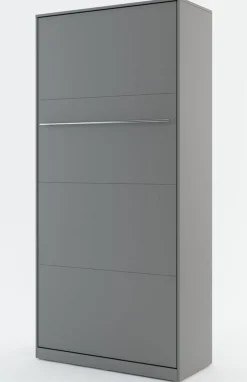 Sängskåp 90x200 cm fällbar säng - Grå