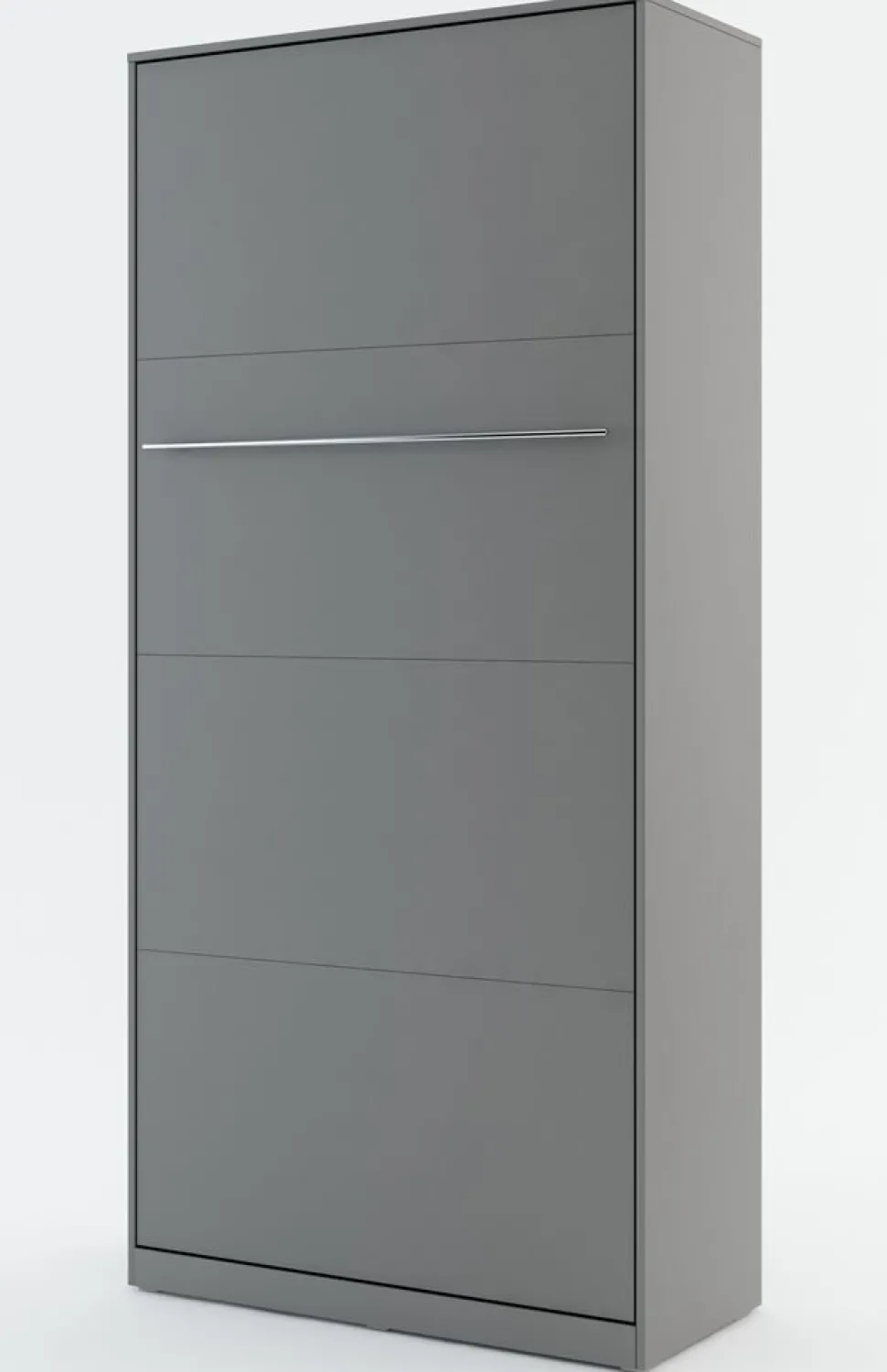 Sängskåp 90x200 cm fällbar säng - Grå