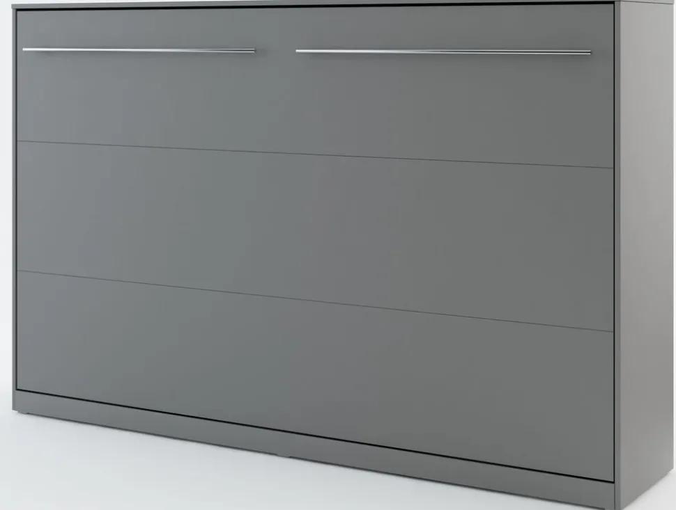 Sängskåp 120x200 cm fällbar säng - Grå