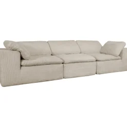 Soffa 320 cm beige manchester