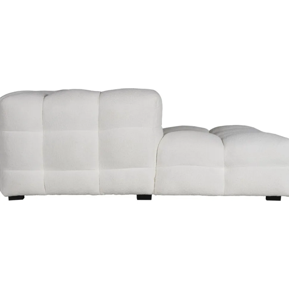 Soffa 322 cm bred beige teddy - Elisa