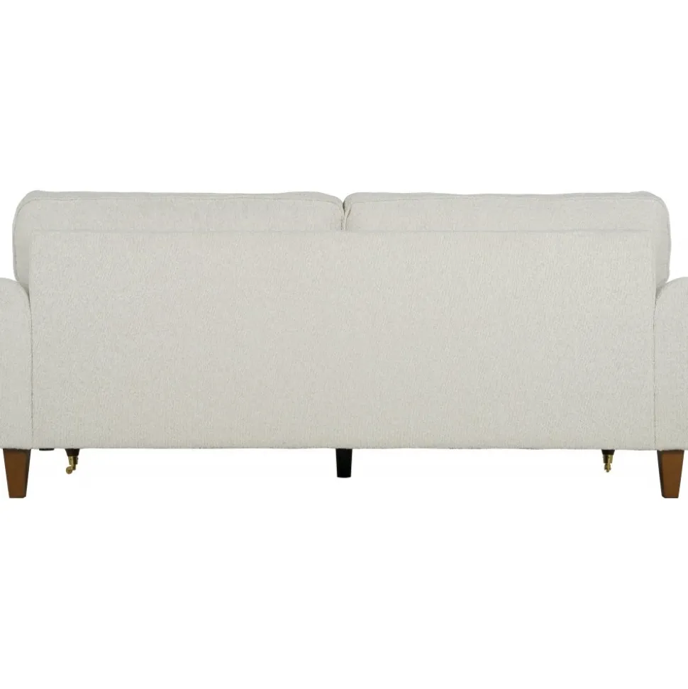 Soffa 210 cm bred Howard Watford Deluxe i bouclé + Möbeltassar