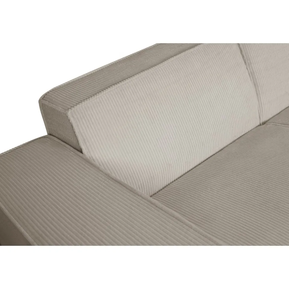 Soffa 310 cm bred i beige manchester