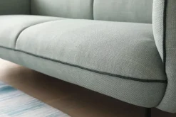 Soffa Catta med fotpall - 200 cm + Fläckborttagare för möbler