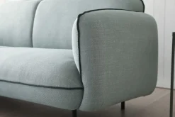 Soffa Catta med fotpall - 200 cm + Textilrengöring för möbler