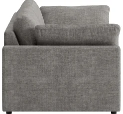 Soffa Falkenberg 4-sits 266 cm bred - Grå + Textilrengöring för möbler