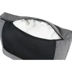 Soffa grå med öppet avslut 244 cm + Fläckborttagare för möbler