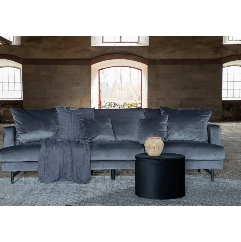 Soffa Heart - Mörkgrå