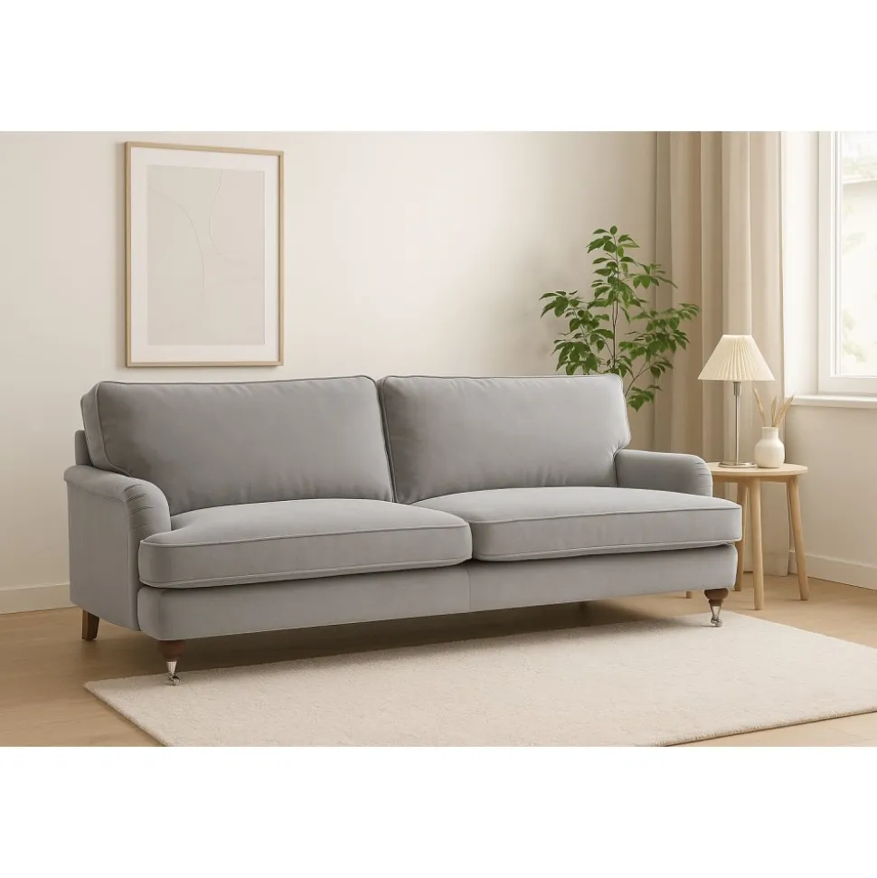 Soffa Howard Watford Deluxe 187 cm - Ljugrå