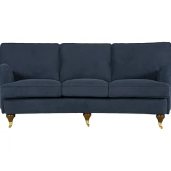 Soffa Howard Watford Deluxe - Svängd howard soffa 225 cm + Textilrengöring för möbler