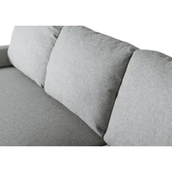 Soffa med förvaring grå 214 cm bred + Fläckborttagare för möbler