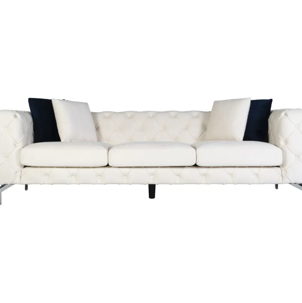 Soffa 3-sits - 237 cm + Textilrengöring för möbler