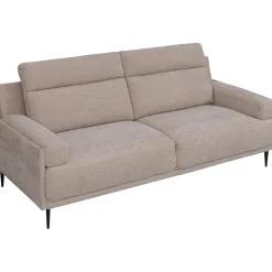 Soffa 3-sits beige 208 cm - Amsterdam + Textilrengöring för möbler