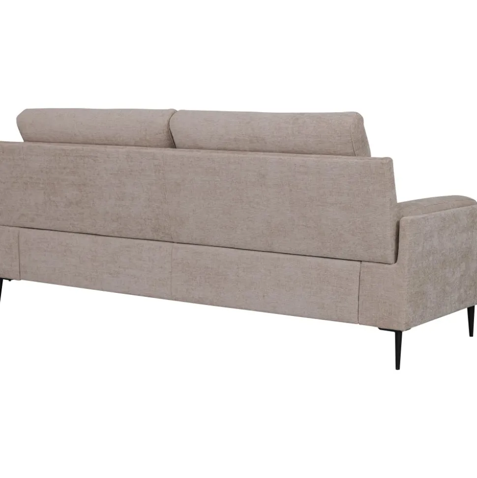 Soffa 3-sits beige 208 cm - Amsterdam + Textilrengöring för möbler