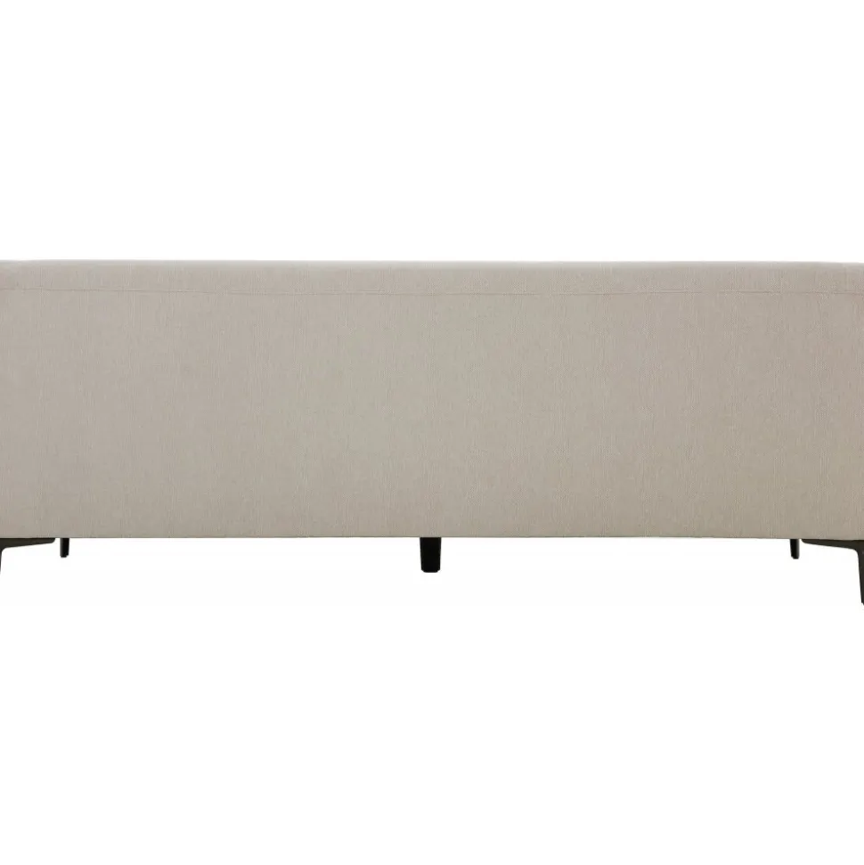 Soffa 3-sits beige modern - Hanna + Fläckborttagare för möbler