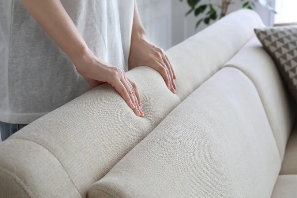 Soffa 3-sits beige modern - Hanna