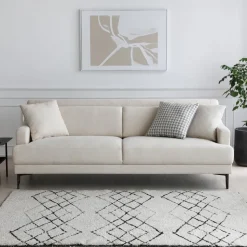 Soffa 3-sits beige modern - Hanna