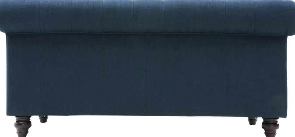 Soffa 2-sits chesterfield blå - Herron