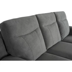 Soffa 3-sits med hög rygg 234 cm - Altlas + Textilrengöring för möbler