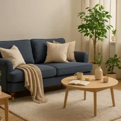 Soffa 2-sits mörkblå - Howard