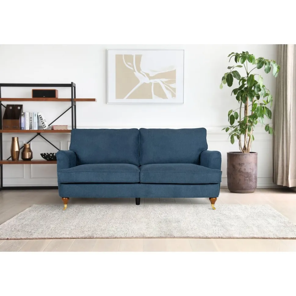 Soffa 2-sits mörkblå - Howard