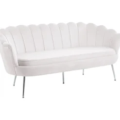 Soffa 3-sits offwhite - Kingsley + Fläckborttagare för möbler