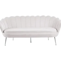 Soffa 3-sits offwhite - Kingsley + Fläckborttagare för möbler